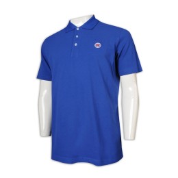 P1169 訂做男裝短袖Polo恤 中葡電子澳門 Polo恤供應商      彩藍色 P1169 訂做男裝短袖Polo恤 中葡電子澳門 Polo恤供應商      彩藍色